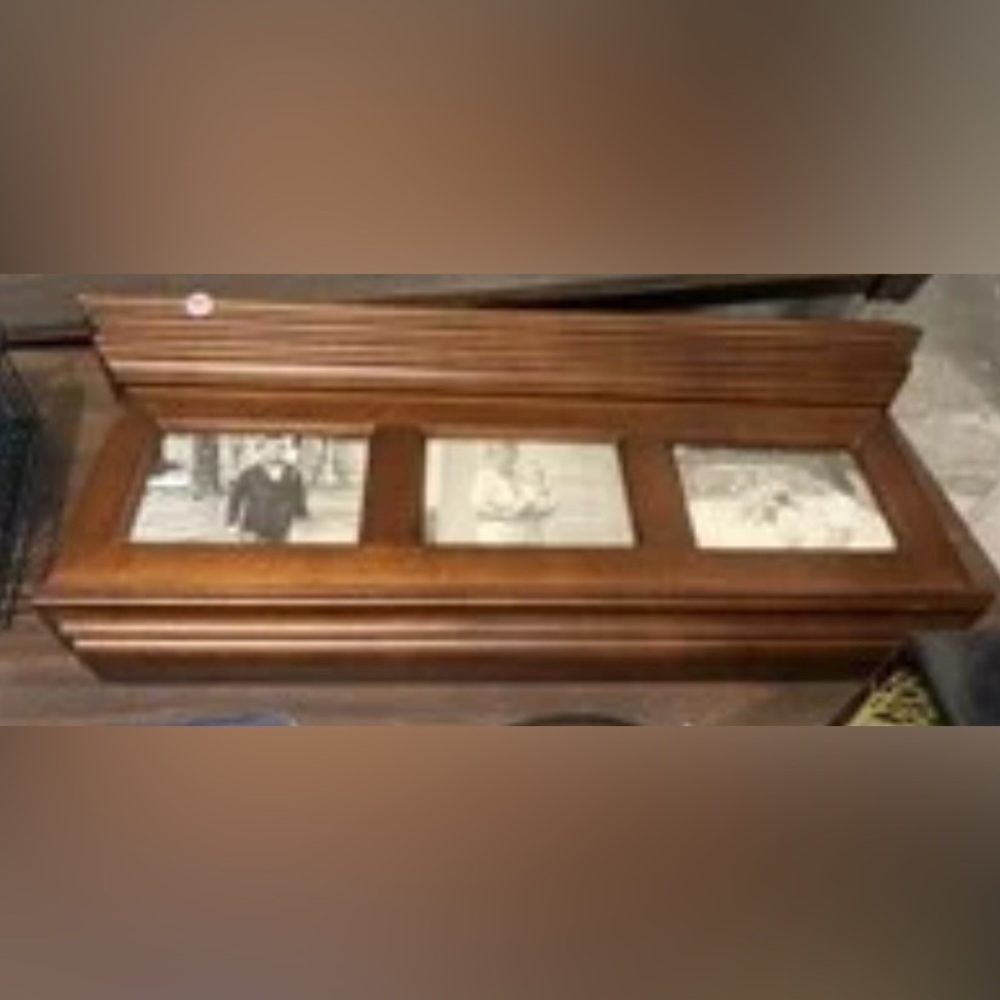 Wooden Triple Photo Frame/24”